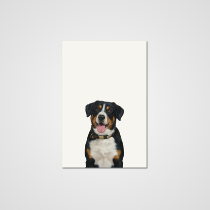 Unframed Oil paint-Style Print- Ivory