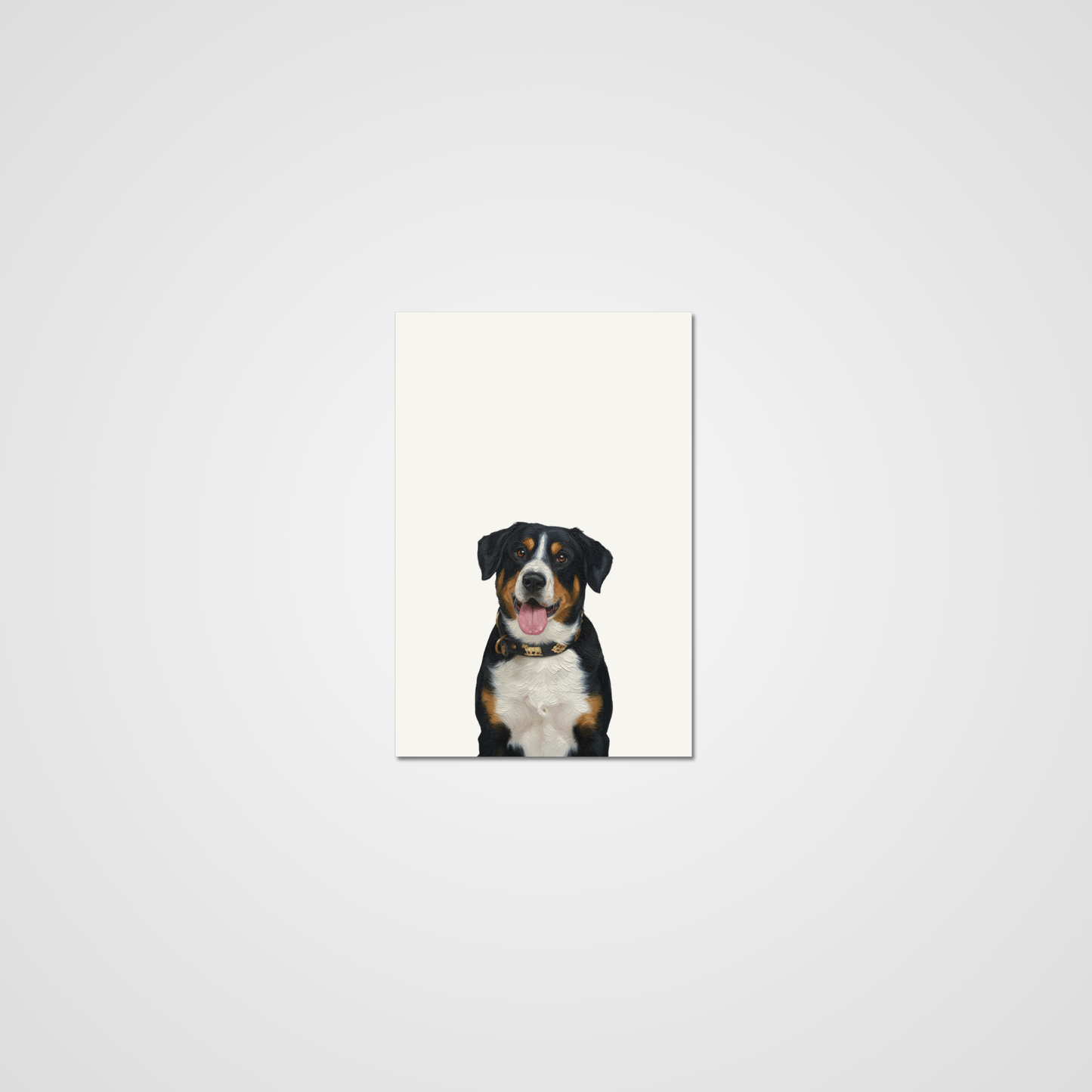 Unframed Oil paint-Style Print- Ivory