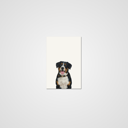 Unframed Oil paint-Style Print- Ivory